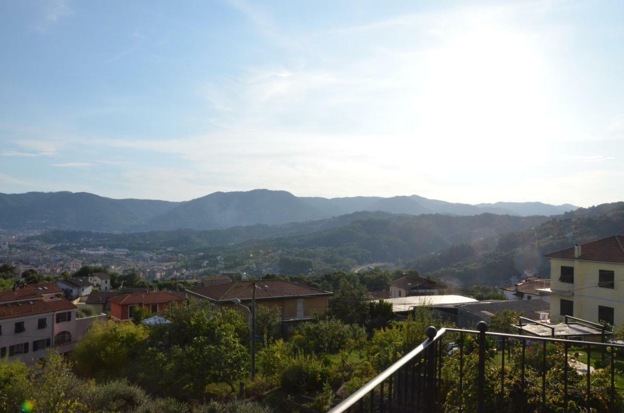 La Casa Con Vista Di Emma Apartment Vezzano Ligure Exterior foto